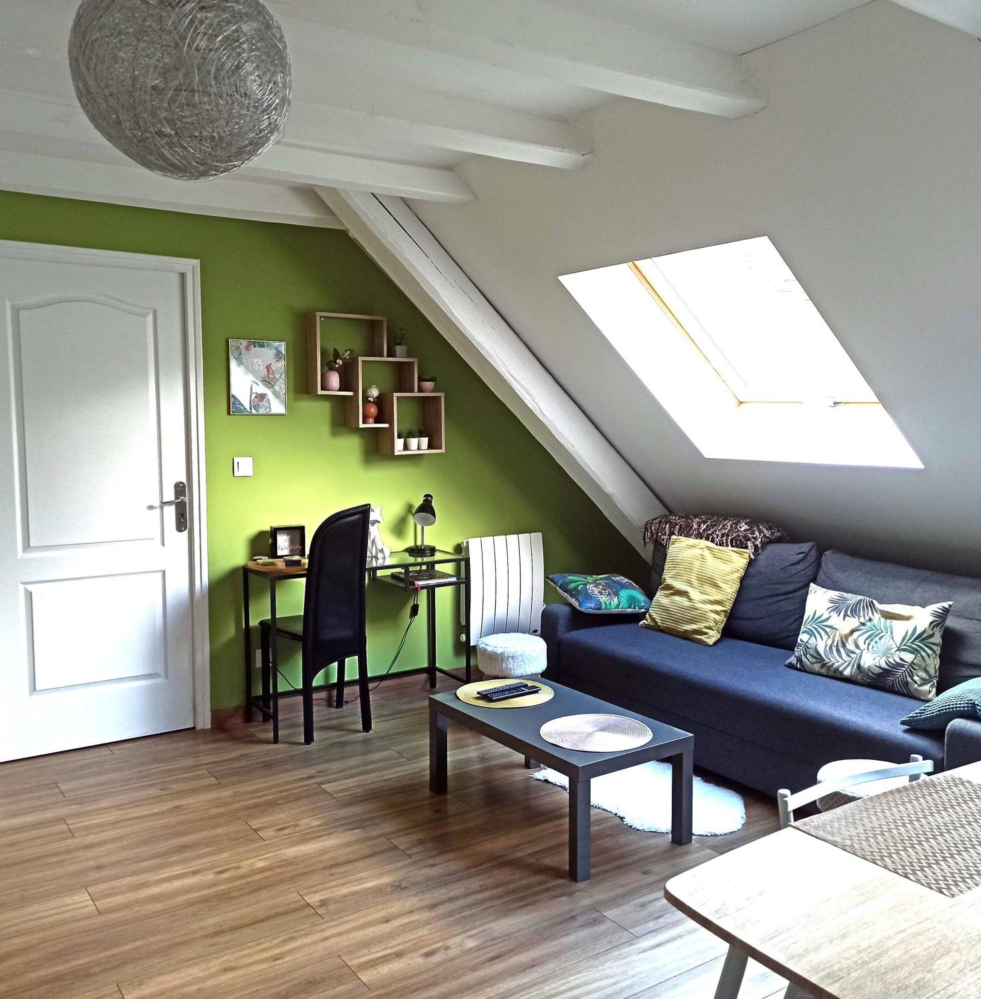 Joli F2 Indépendant Avec Jardin Privé * Rouffach